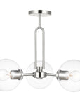 Sea Gull Lighting Codyn 3-Light Semi-Flush Convertible Pendant