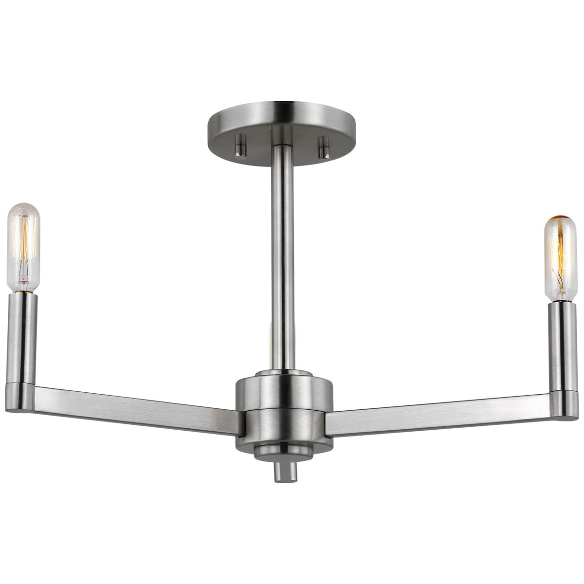 Sea Gull Lighting Fullton 3-Light Semi-Flush Mount