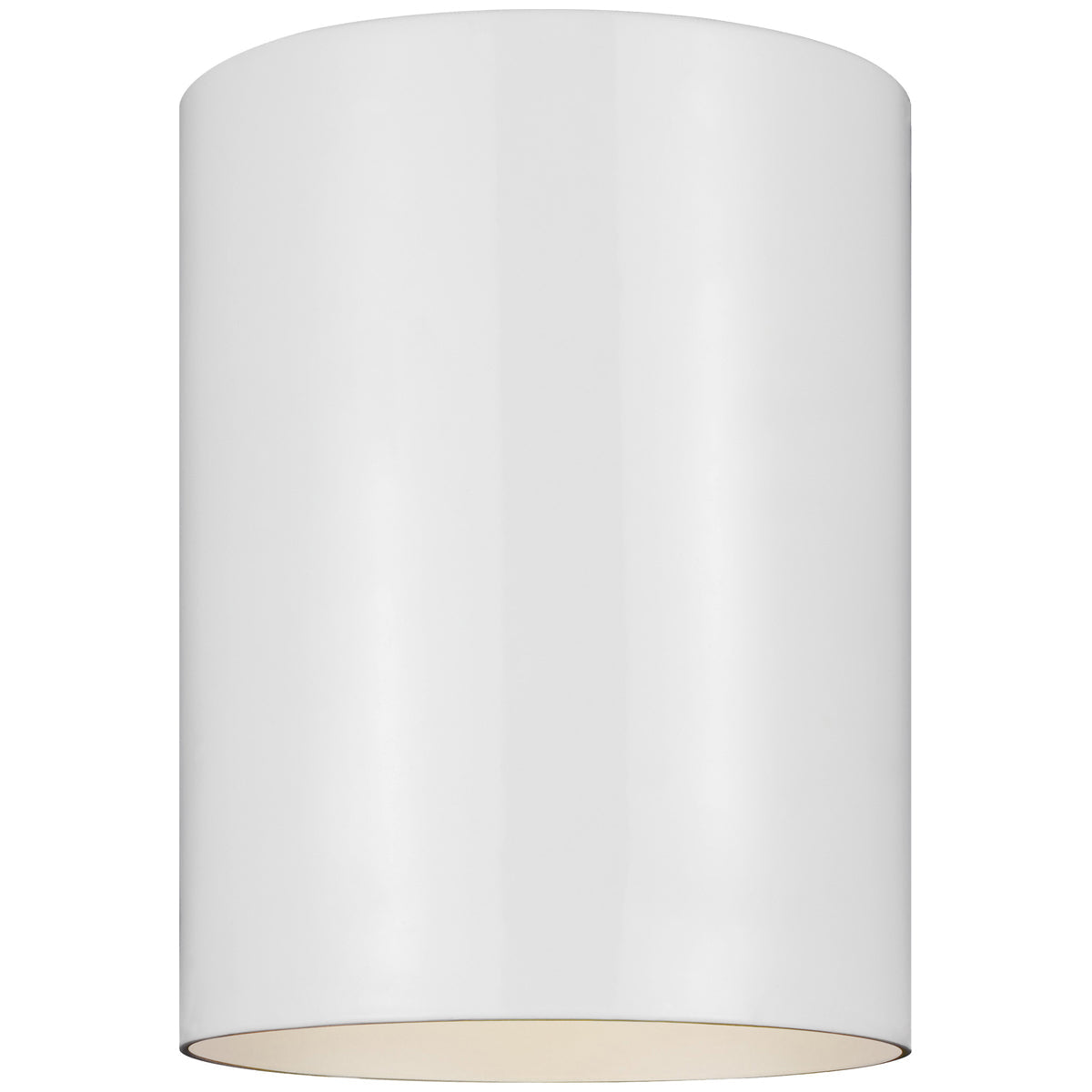 Sea Gull Lighting Outdoor Cylinders 1-Light Ceiling Flush Mount