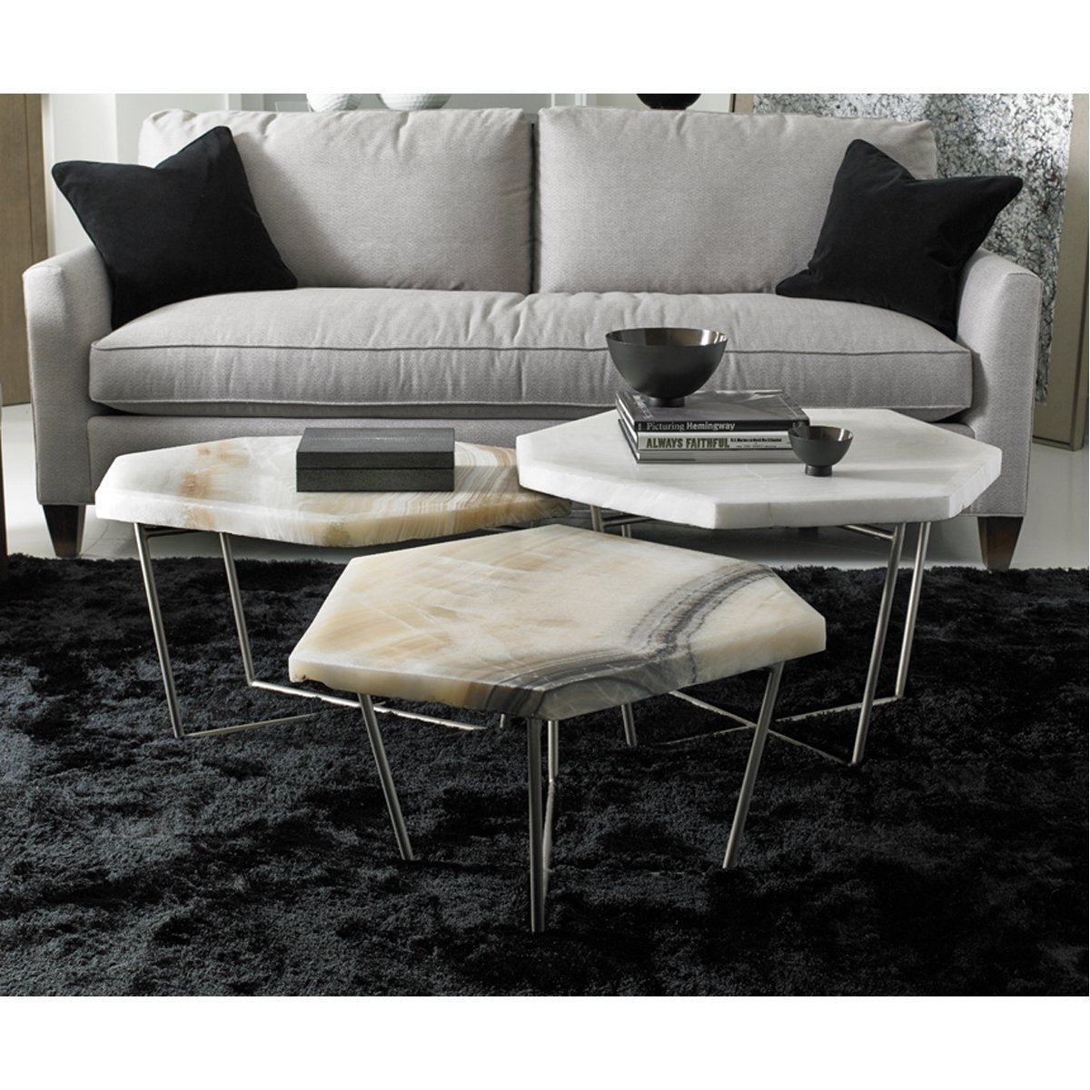 Hickory White O2 Dulce Large Cocktail Table