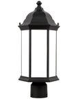 Sea Gull Lighting Sevier 1-Light Outdoor Post Lantern without Bulb