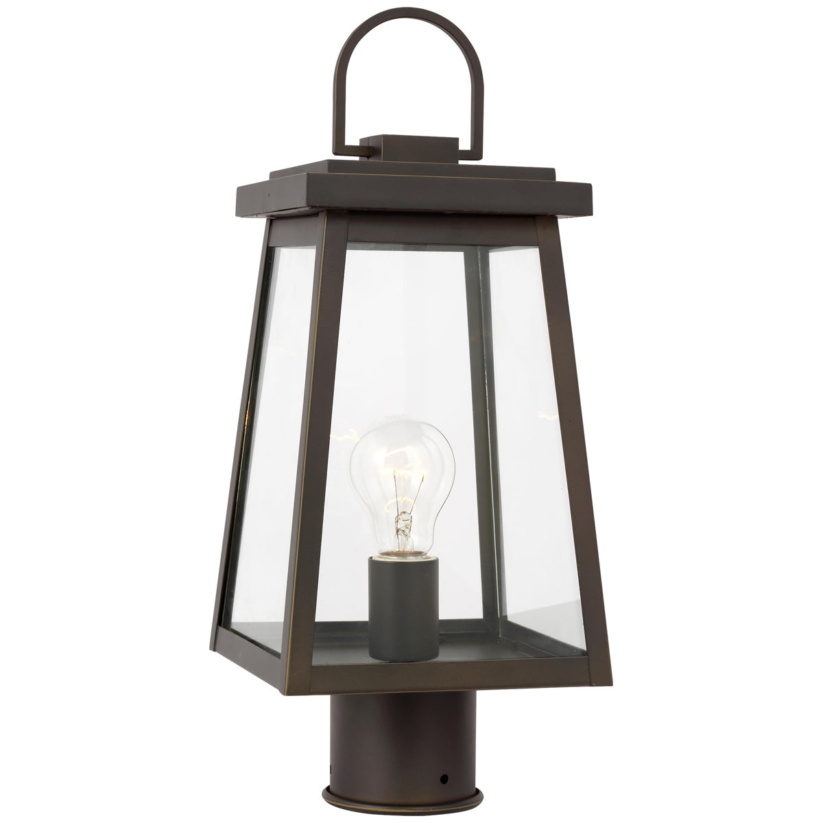 Sea Gull Lighting Founders 1-Light Outdoor Post Lantern