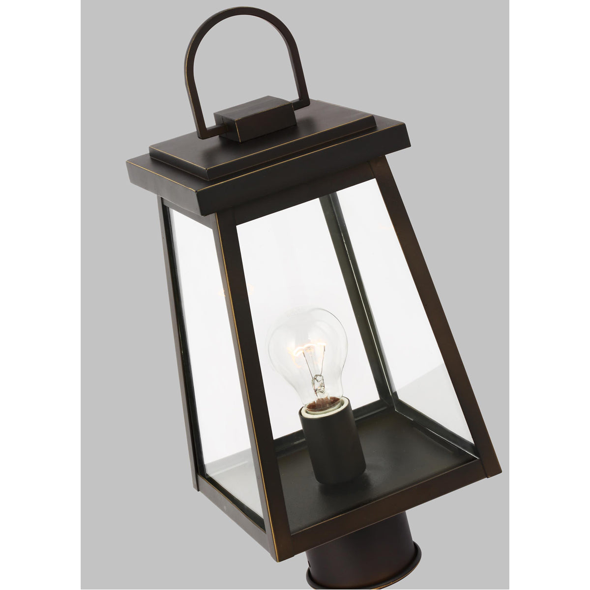 Sea Gull Lighting Founders 1-Light Outdoor Post Lantern