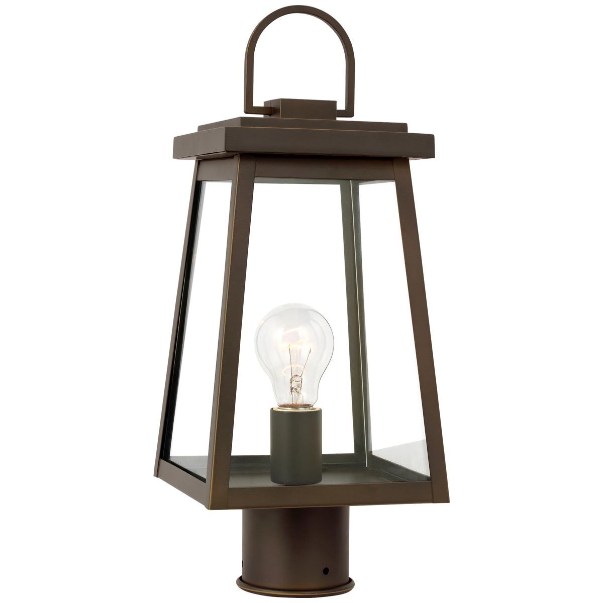 Sea Gull Lighting Founders 1-Light Outdoor Post Lantern