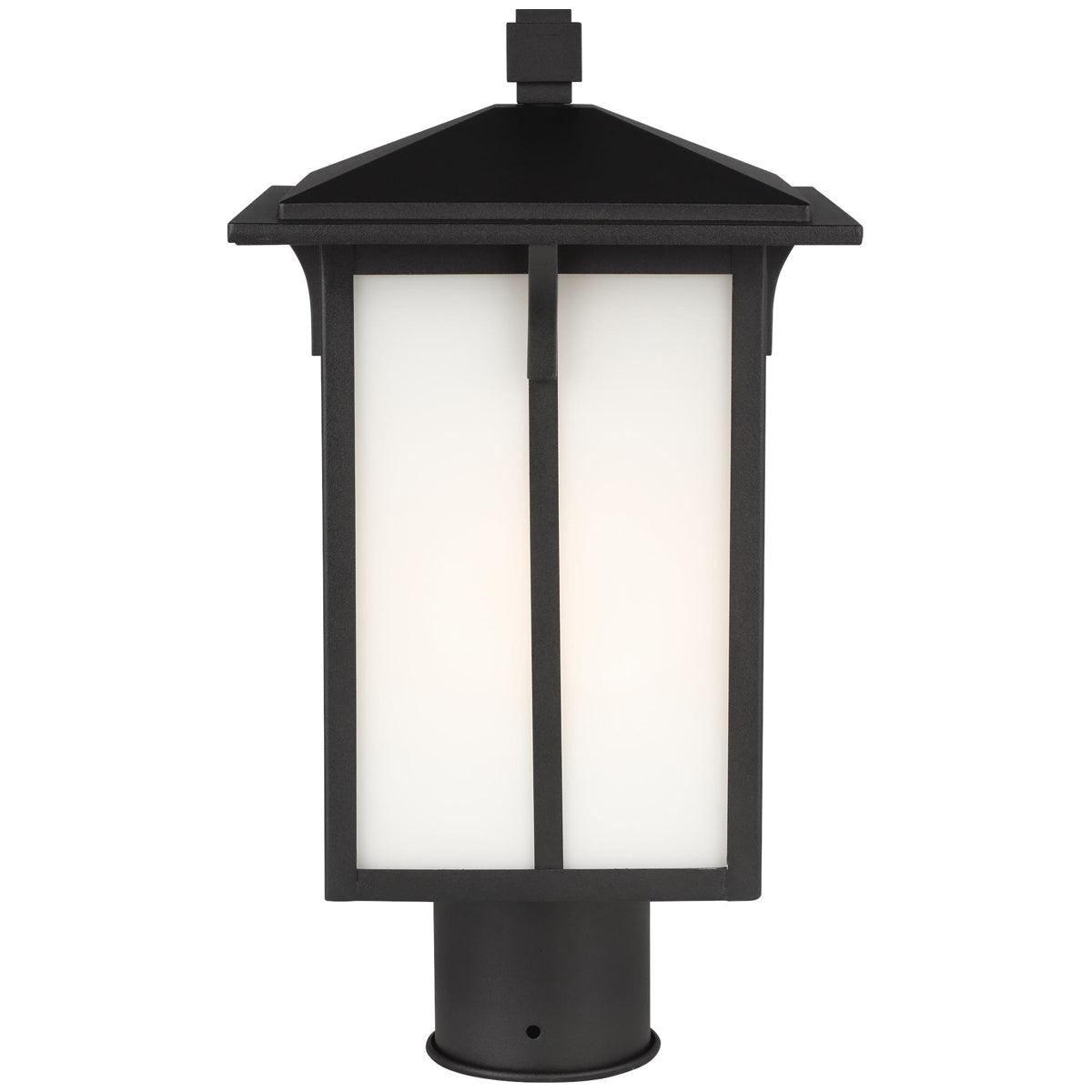 Sea Gull Lighting Tomek 1-Light Outdoor Post Lantern with Bulb