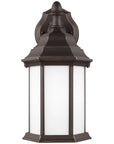 Sea Gull Lighting Sevier 1-Light Downlight Outdoor Wall Lantern