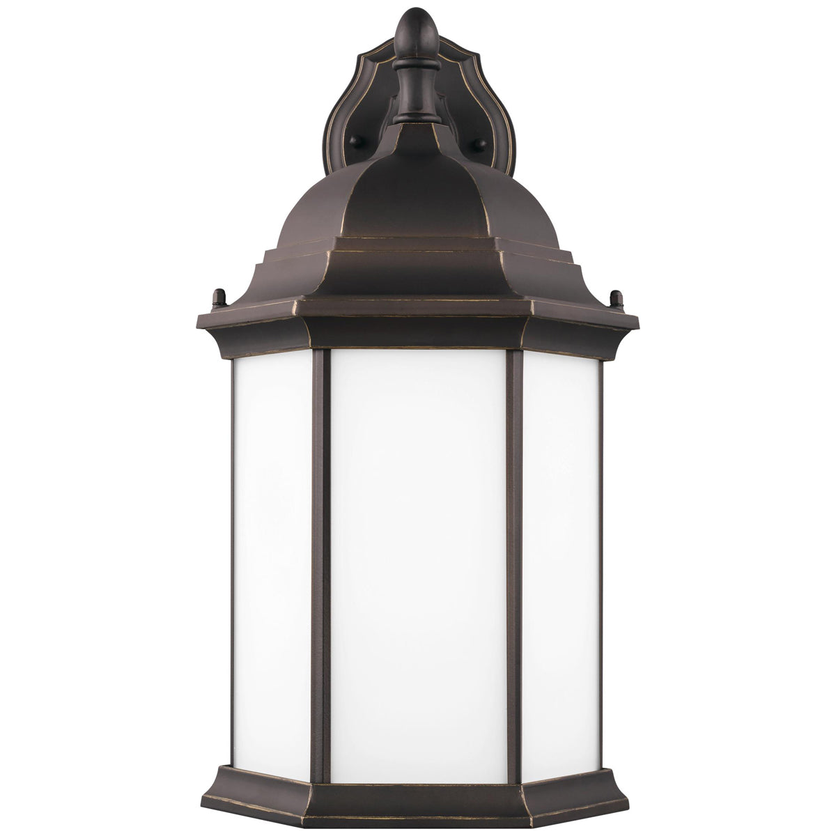 Sea Gull Lighting Sevier Downlight Outdoor Wall Lantern without Bulb