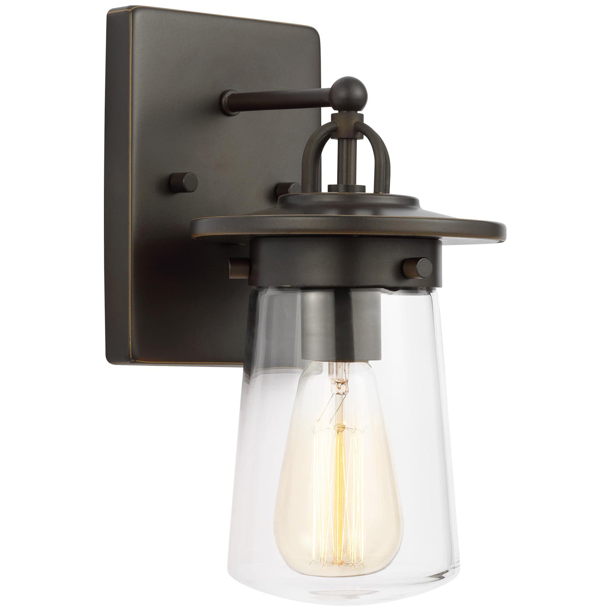 Sea Gull Lighting Tybee Small 1-Light Outdoor Wall Lantern