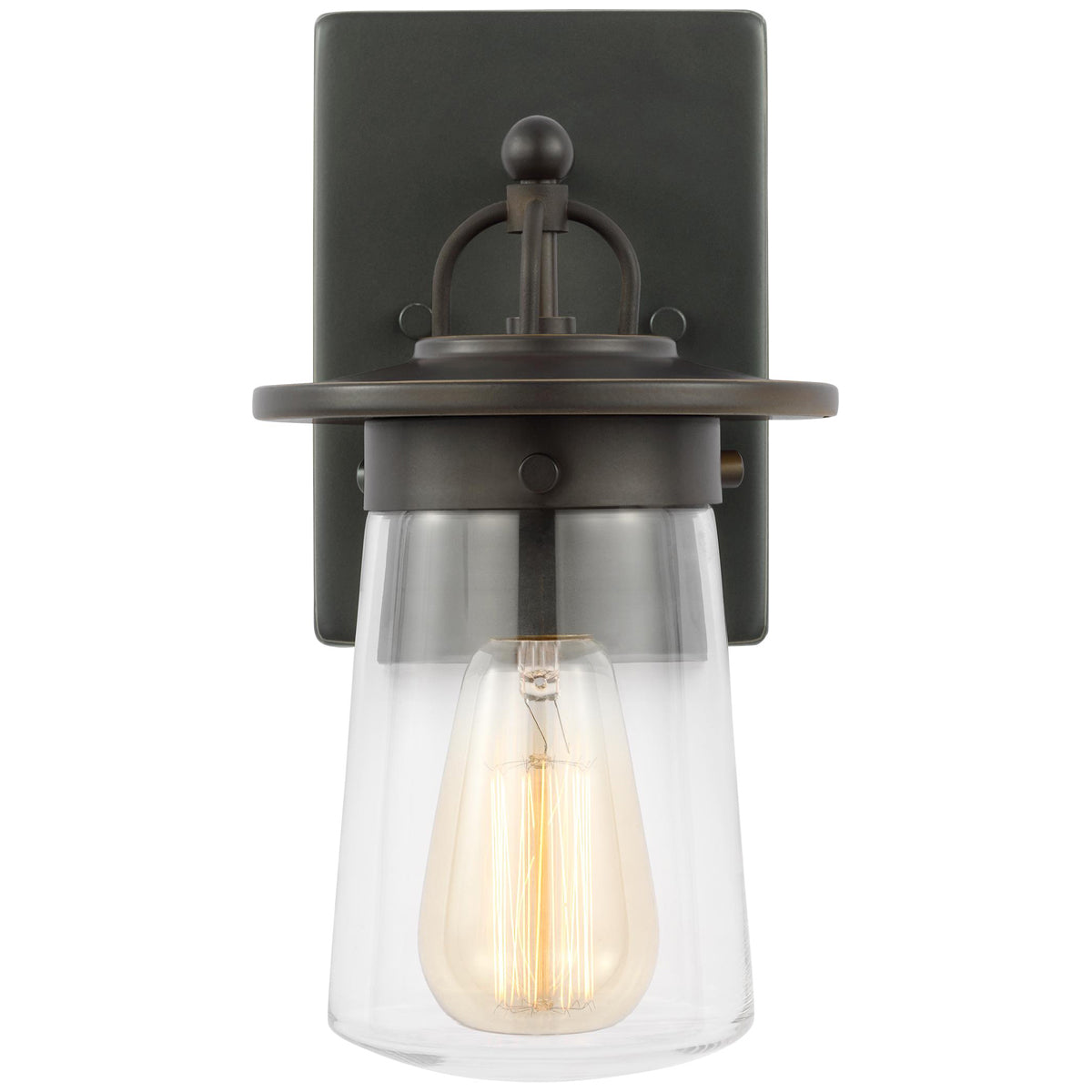 Sea Gull Lighting Tybee Small 1-Light Outdoor Wall Lantern