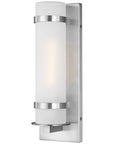 Sea Gull Lighting Alban 1-Light Outdoor Wall Lantern - Aluminum