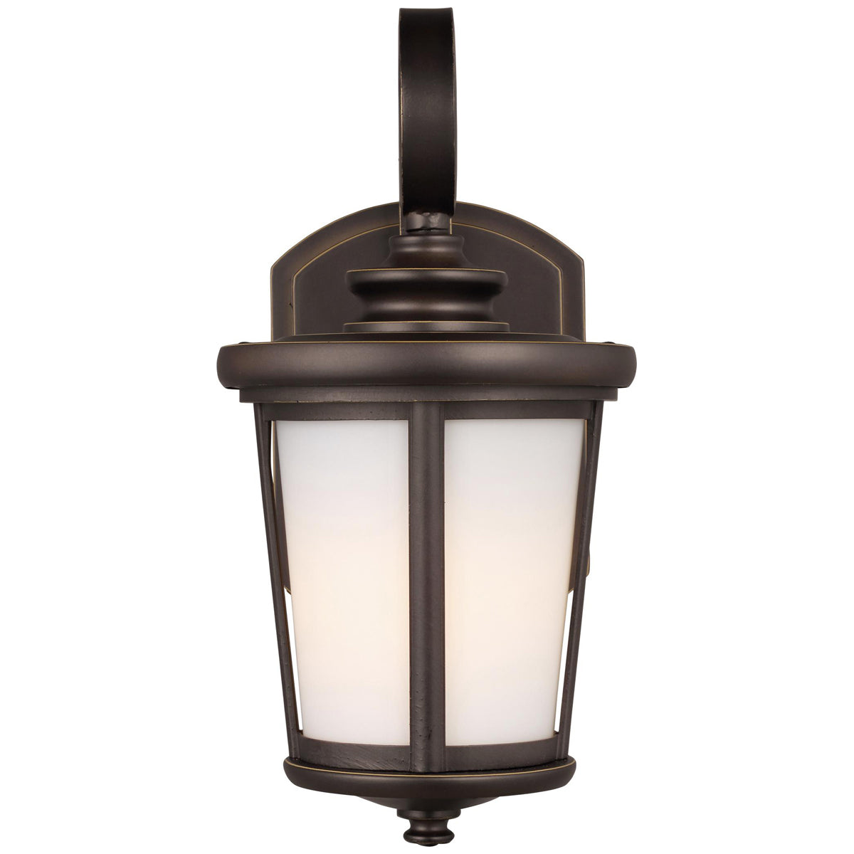 Sea Gull Lighting Eddington 1-Light Outdoor Wall Lantern with Bulb