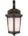 Sea Gull Lighting Eddington 1-Light Outdoor Wall Lantern with Bulb