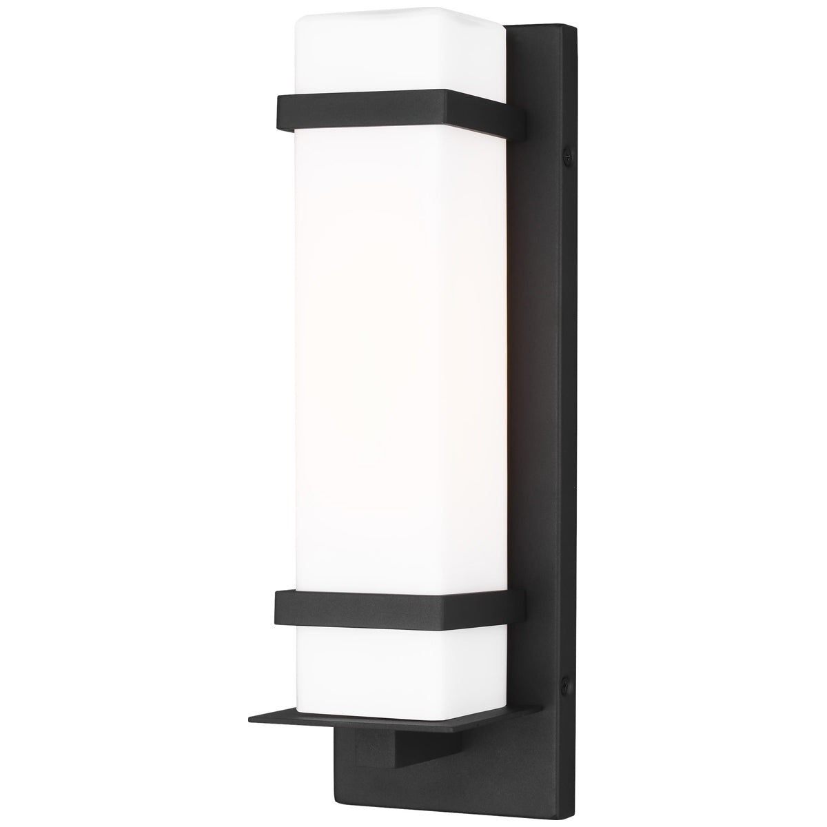 Sea Gull Lighting Alban Small 1-Light Rectangular Wall Lantern