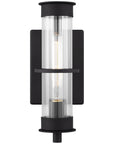 Sea Gull Lighting Alcona 1-Light Outdoor Wall Lantern without Bulb