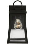 Sea Gull Lighting Founders Small 1-Light Wall Lantern without Bulb