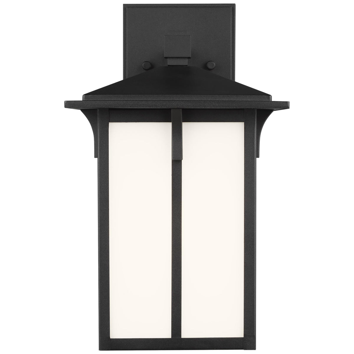 Sea Gull Lighting Tomek Small 1-Light Outdoor Wall Lantern with Bulb