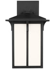 Sea Gull Lighting Tomek Small 1-Light Outdoor Wall Lantern with Bulb