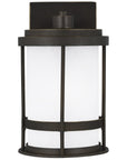 Sea Gull Lighting Wilburn Small 1-Light Outdoor Wall Lantern