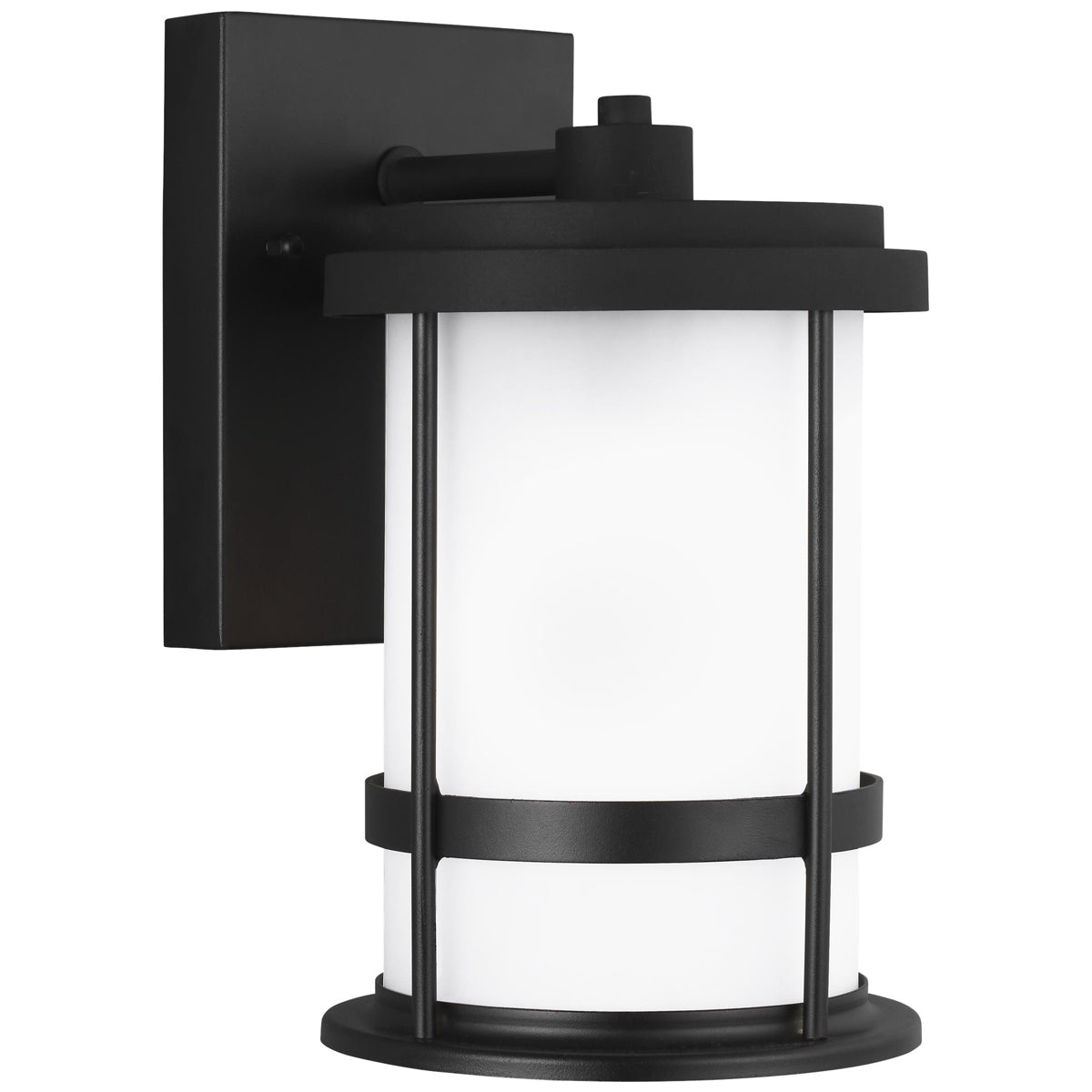 Sea Gull Lighting Wilburn Small 6&quot; 1-Light Outdoor Wall Lantern