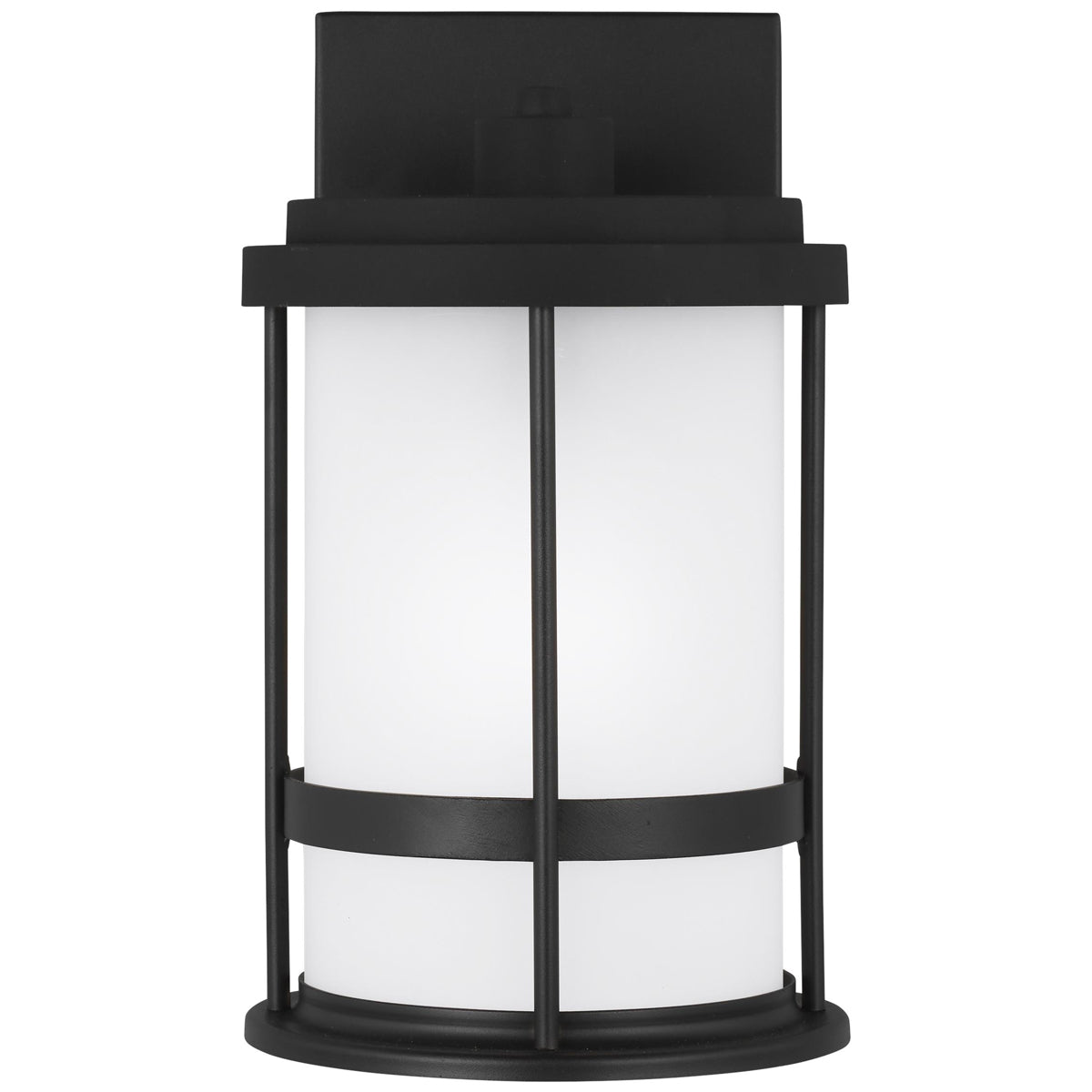 Sea Gull Lighting Wilburn Small 6&quot; 1-Light Outdoor Wall Lantern