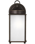 Sea Gull Lighting New Castle Large 1-Light Outdoor Wall Lantern