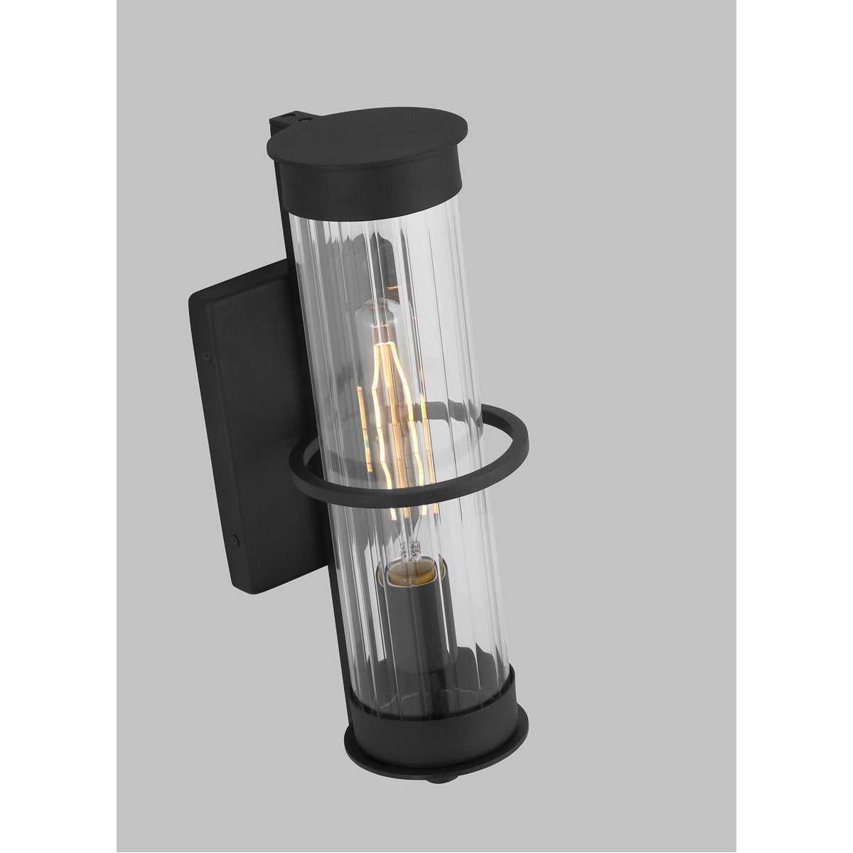 Sea Gull Lighting Alcona 1-Light Outdoor Wall Lantern without Bulb