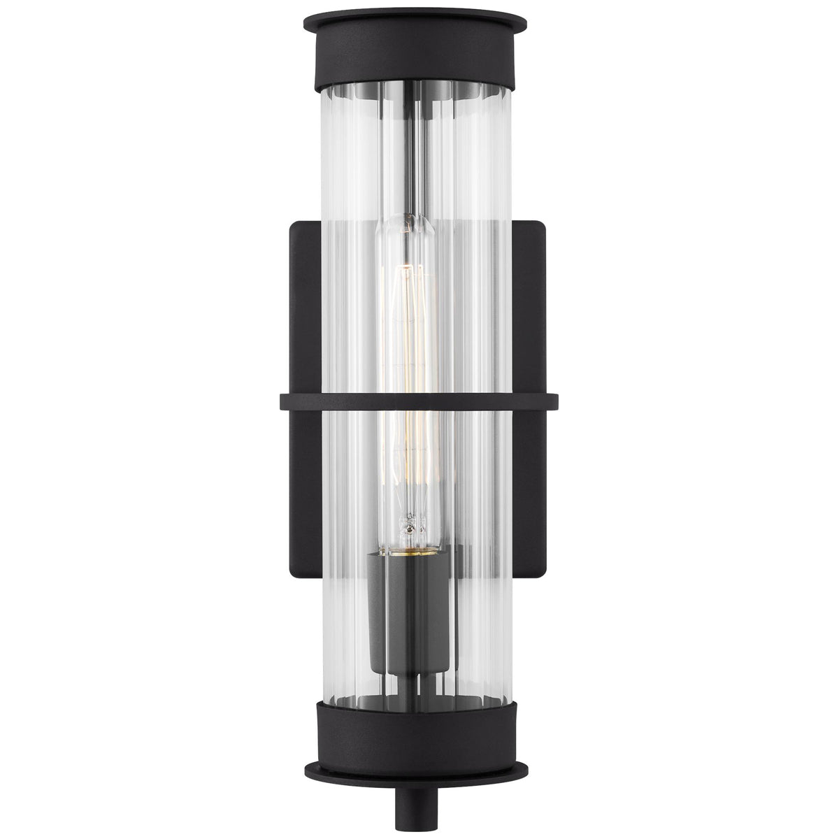 Sea Gull Lighting Alcona 1-Light Outdoor Wall Lantern without Bulb