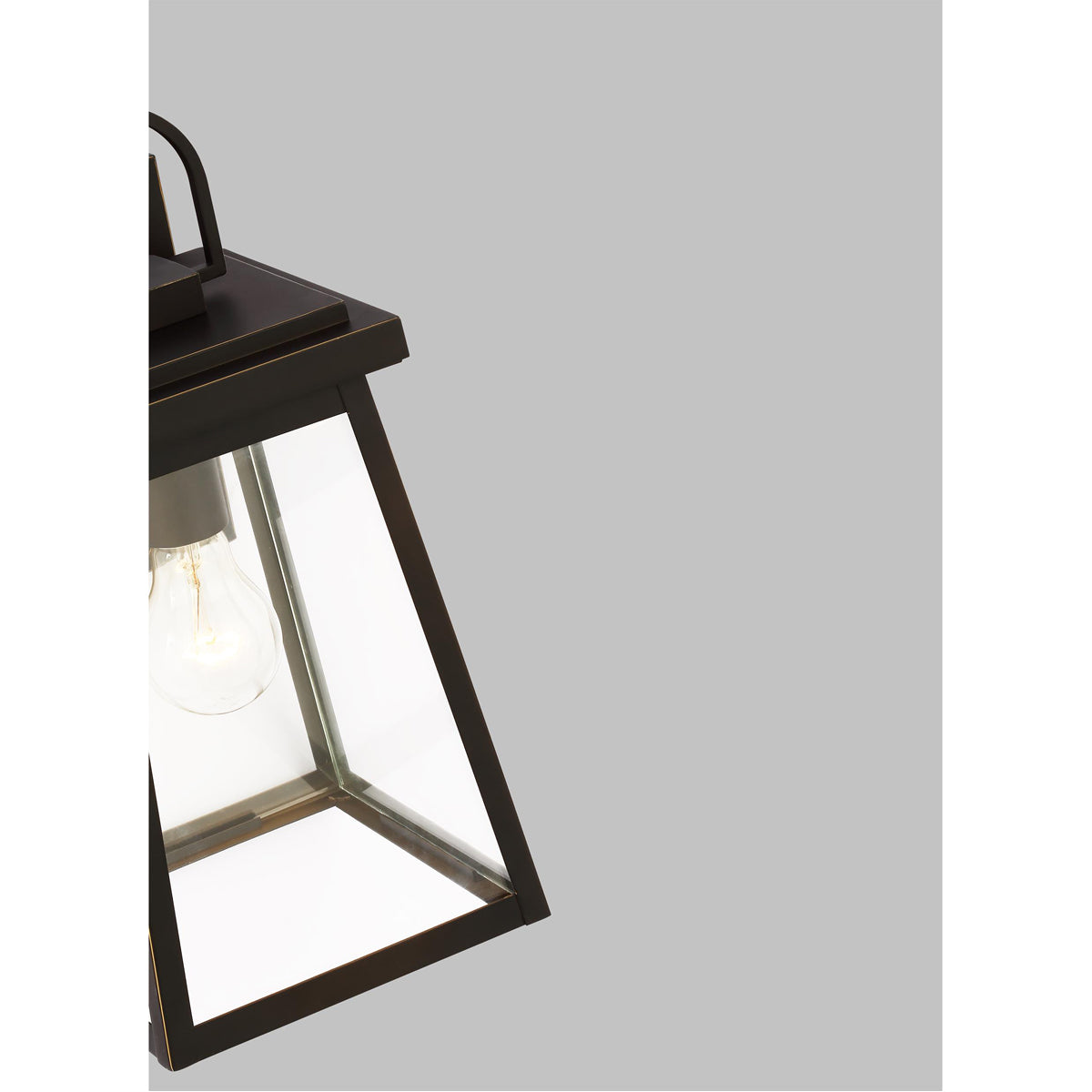 Sea Gull Lighting Founders 1-Light Outdoor Wall Lantern