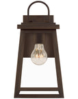 Sea Gull Lighting Founders 1-Light Outdoor Wall Lantern