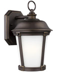 Sea Gull Lighting Calder 1-Light Outdoor Wall Lantern - 9.5W