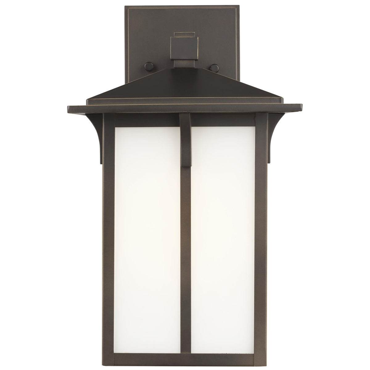 Sea Gull Lighting Tomek Medium 1-Light Outdoor Wall Lantern with Bulb