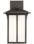 Sea Gull Lighting Tomek Medium 1-Light Outdoor Wall Lantern with Bulb