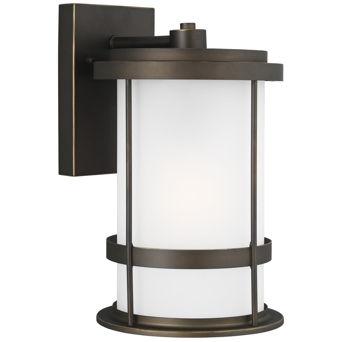 Sea Gull Lighting Wilburn Medium 1-Light Outdoor Wall Lantern