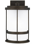 Sea Gull Lighting Wilburn Medium 1-Light Outdoor Wall Lantern