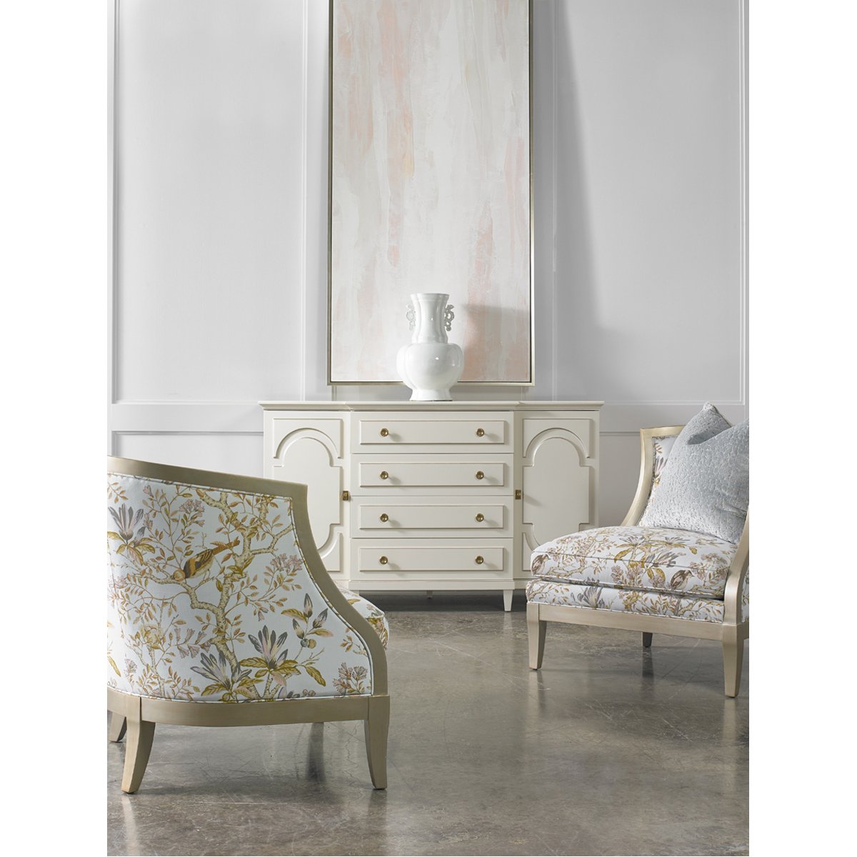 Hickory White Milan Server Credenza