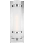 Sea Gull Lighting Alban 1-Light Outdoor Wall Lantern - Aluminum