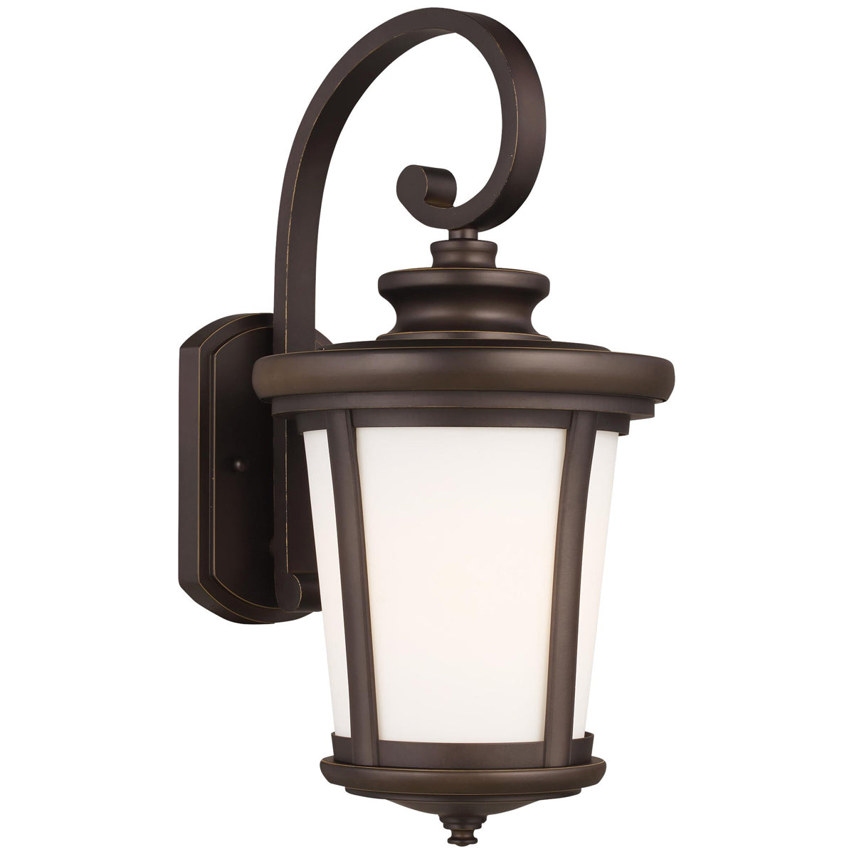 Sea Gull Lighting Eddington 1-Light Outdoor Wall Lantern with Bulb