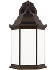 Sea Gull Lighting Sevier Downlight Outdoor Wall Lantern without Bulb