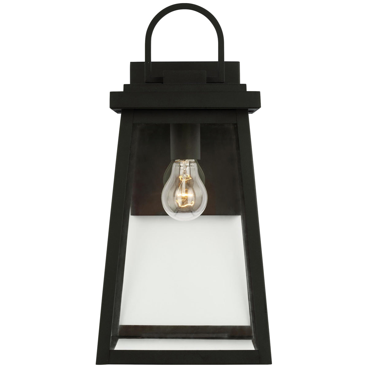 Sea Gull Lighting Founders Large 1-Light Wall Lantern without Bulb