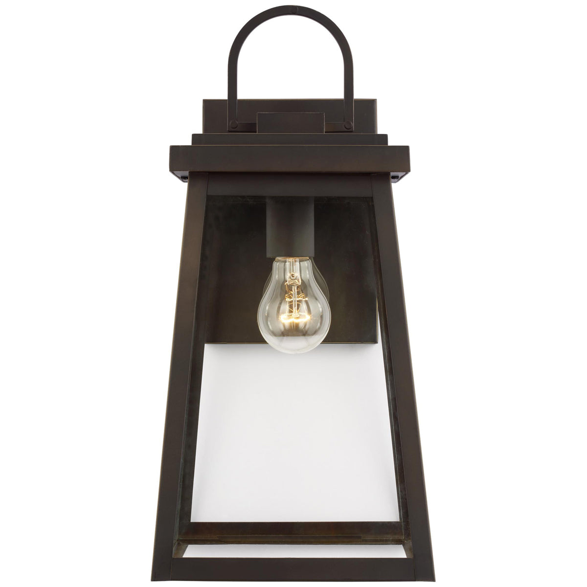 Sea Gull Lighting Founders Large 1-Light Wall Lantern without Bulb