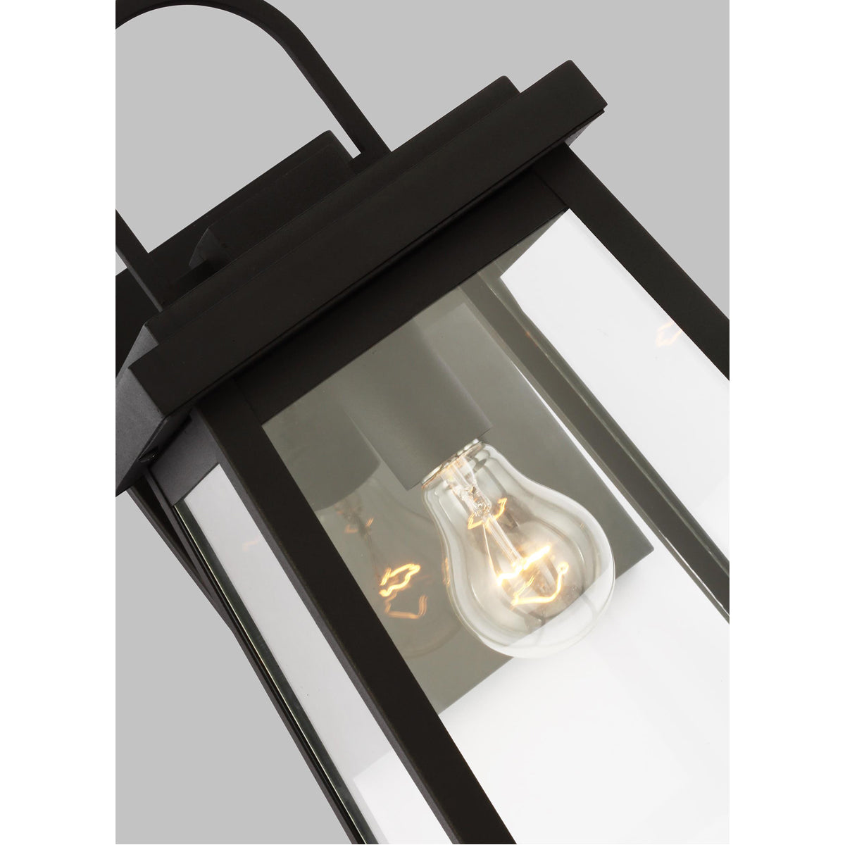 Sea Gull Lighting Founders 1-Light Outdoor Wall Lantern