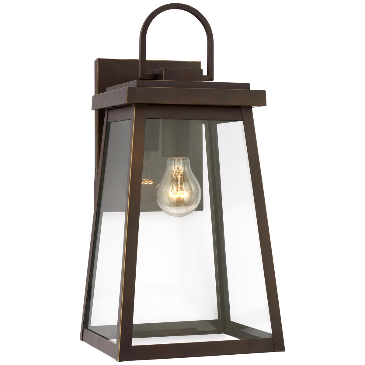 Sea Gull Lighting Founders 1-Light Outdoor Wall Lantern