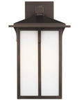 Sea Gull Lighting Tomek Large 1-Light Outdoor Wall Lantern