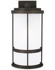 Sea Gull Lighting Wilburn Large 1-Light Outdoor Wall Lantern