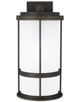 Sea Gull Lighting Wilburn Large 10" 1-Light Outdoor Wall Lantern