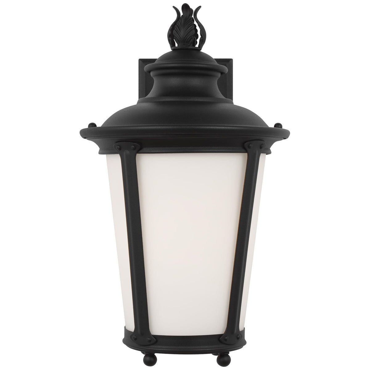 Sea Gull Lighting Cape May 9&quot; 1-Light Outdoor Wall Lantern with Bulb