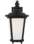 Sea Gull Lighting Cape May 9" 1-Light Outdoor Wall Lantern with Bulb