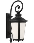 Sea Gull Lighting Cape May 11" 1-Light Outdoor Wall Lantern with Bulb