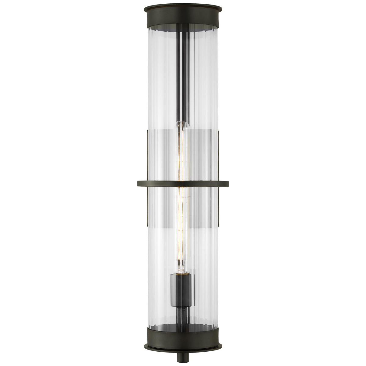 Sea Gull Lighting Alcona 1-Light Outdoor Wall Lantern without Bulb