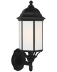 Sea Gull Lighting Sevier Uplight Outdoor Wall Lantern with Bulb